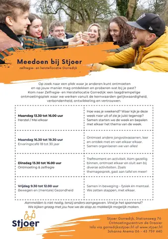 Meedoen bij Stjoer Gorredijk