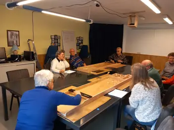 Sjoelen op de vrijdagmiddag