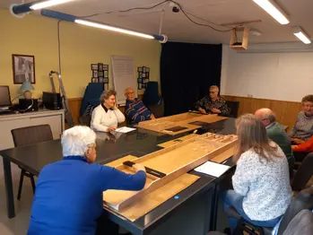 Sjoelen op de vrijdagmiddag